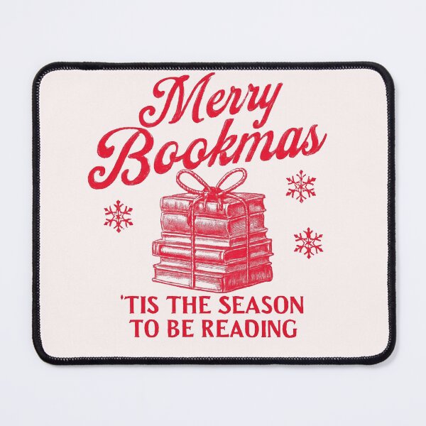 Item preview, Merry Bookmas Vintage Bookish Christmas Vibes designed and sold by Emeearts.