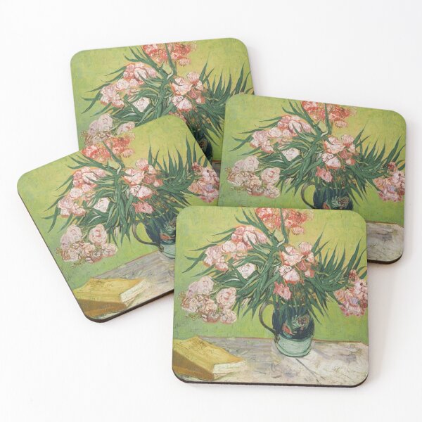 Item preview, Still life with oleander and books designed and sold by SharonTheFirst.