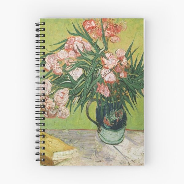 Item preview, Still life with oleander and books designed and sold by SharonTheFirst.