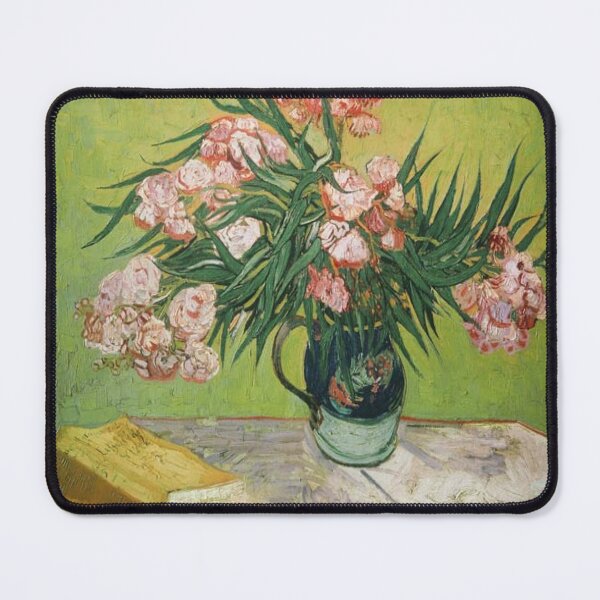 Item preview, Still life with oleander and books designed and sold by SharonTheFirst.