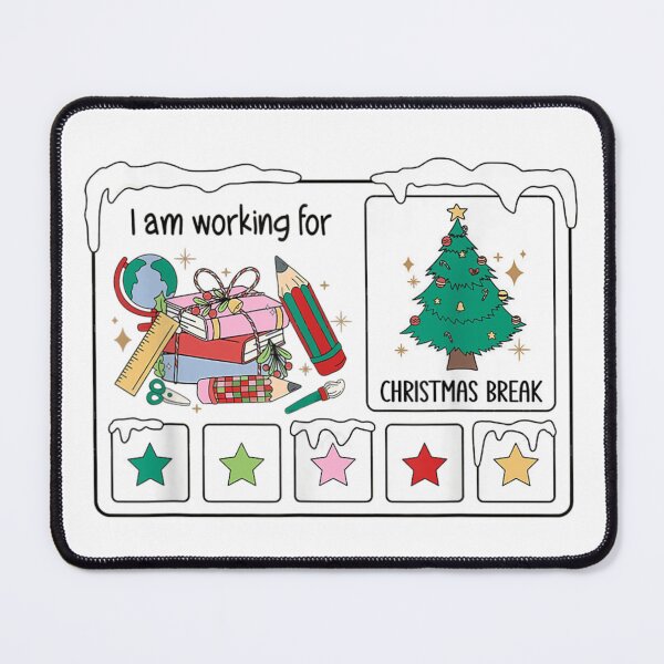 Item preview, I Am Working For Christmas Break Funny Teacher Student Motivation designed and sold by SaboCollita.