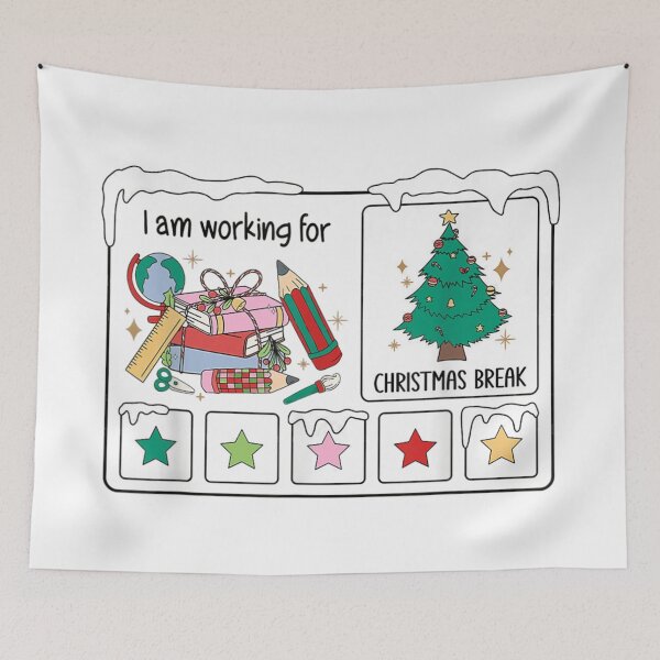 Item preview, I Am Working For Christmas Break Funny Teacher Student Motivation designed and sold by SaboCollita.
