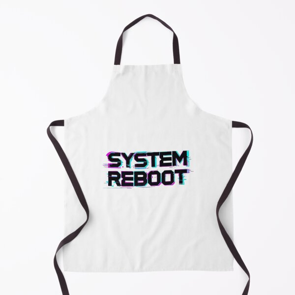 Item preview, SYSTEM REBOOT — Glitch Cyberpunk Y2K Tee designed and sold by EcoArtTees.