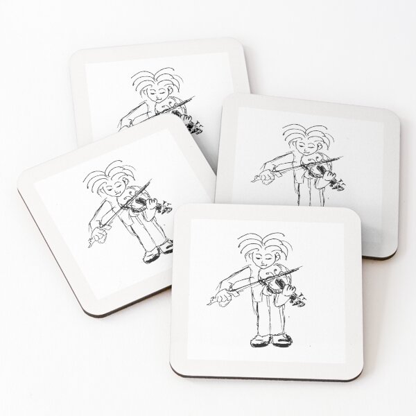 Item preview,  The Violonist  - The Bevilaqua original Ink  designed and sold by Helios Be. Lavsh.