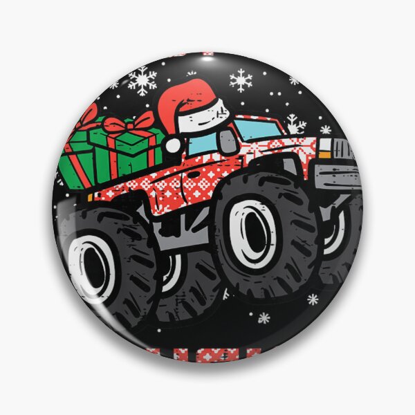Item preview, Candy Cane Crusher Monster Truck Gifts Ugly Christmas Sweater Art designed and sold by SaboCollita.