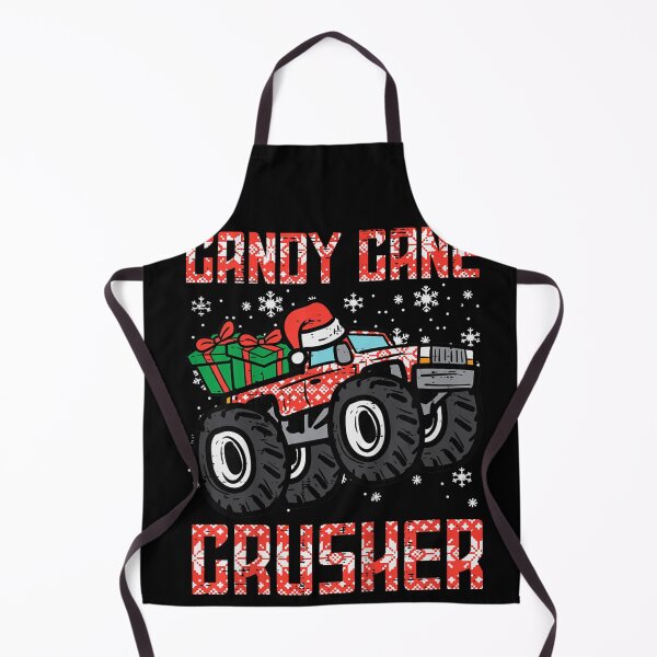 Item preview, Candy Cane Crusher Monster Truck Gifts Ugly Christmas Sweater Art designed and sold by SaboCollita.