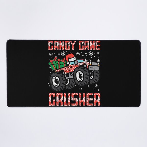 Item preview, Candy Cane Crusher Monster Truck Gifts Ugly Christmas Sweater Art designed and sold by SaboCollita.