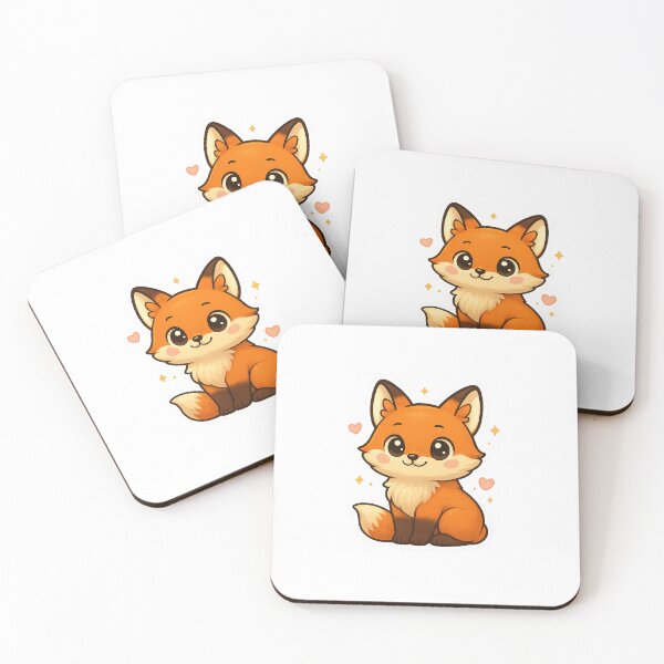 Item preview, Cute Fox Kawaii designed and sold by JDArt.