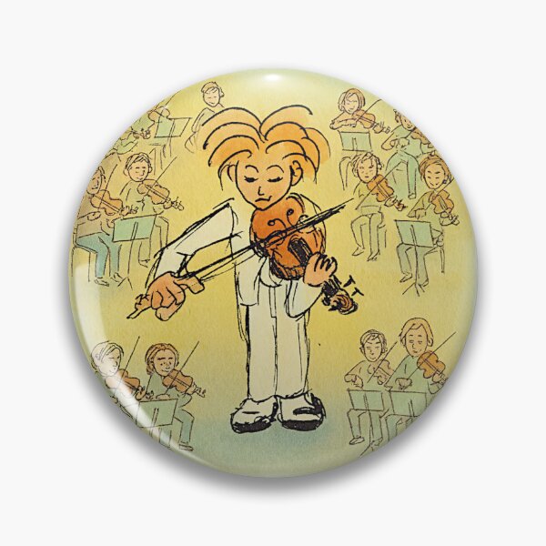 Item preview, The Violonist  - The Bevilaqua original Ink variation designed and sold by Helios Be. Lavsh.