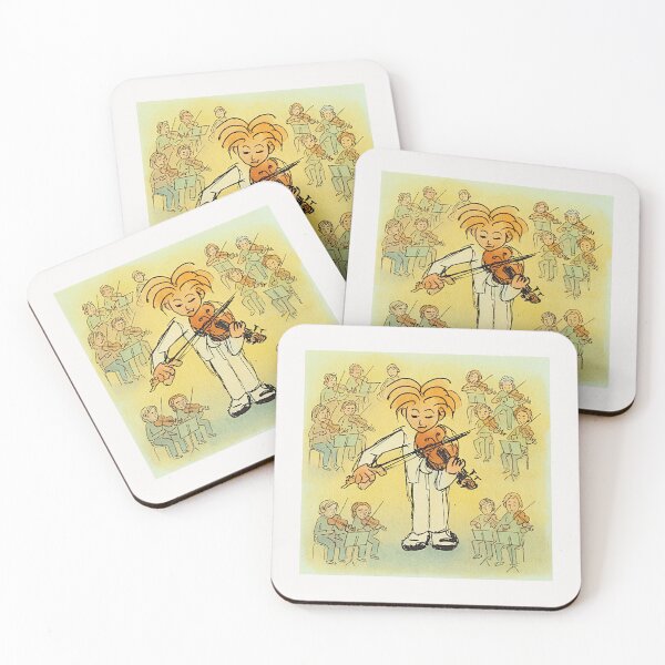 Item preview, The Violonist  - The Bevilaqua original Ink variation designed and sold by Helios Be. Lavsh.