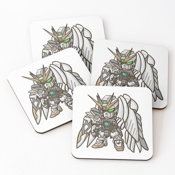 Item preview, Chibi Mecha Angel Warrior — SD Style Winged Robot Armor designed and sold by Dyan4.