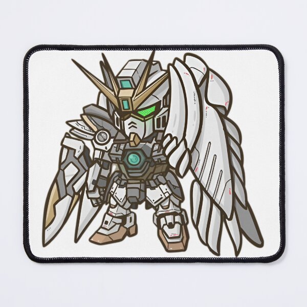Item preview, Chibi Mecha Angel Warrior — SD Style Winged Robot Armor designed and sold by Dyan4.