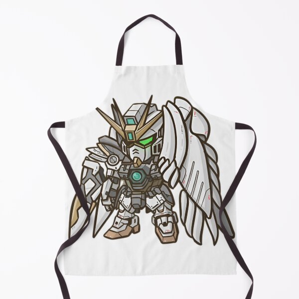 Item preview, Chibi Mecha Angel Warrior — SD Style Winged Robot Armor designed and sold by Dyan4.