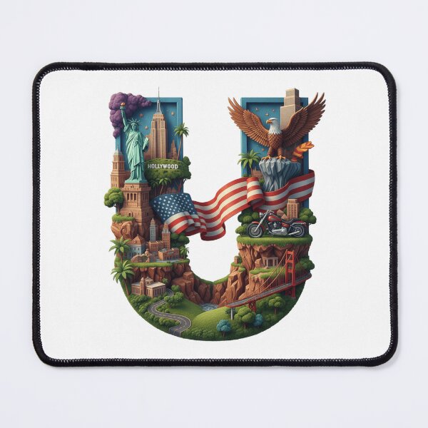 Item preview, The Alphabet of the USA - U designed and sold by Kaleddis.