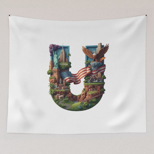 Item preview, The Alphabet of the USA - U designed and sold by Kaleddis.