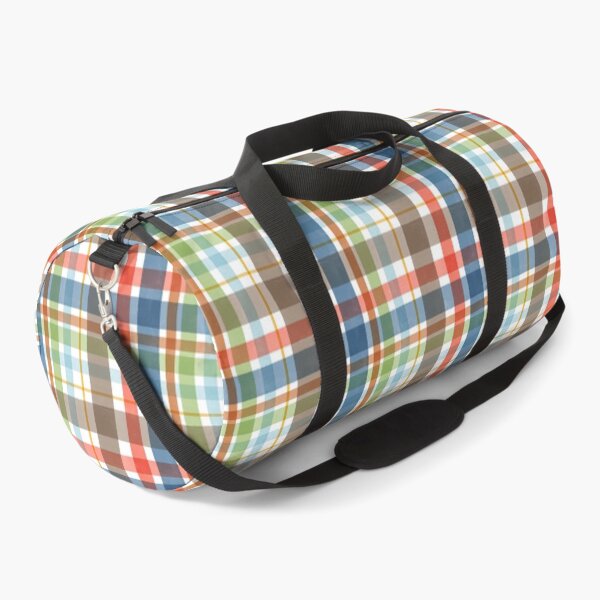 Item preview, Modern Watercolor Colorful Grunge Plaid designed and sold by sasyall.