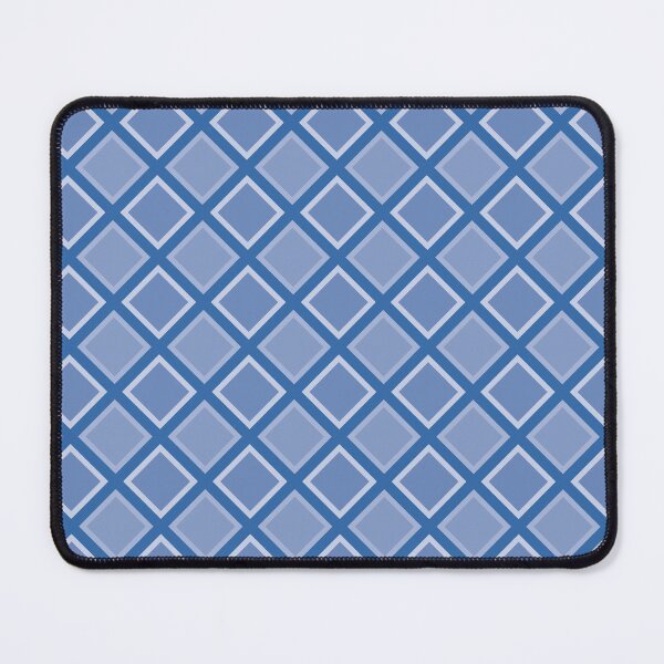 Item preview, seamless retro diamond pattern blue designed and sold by ChimaHome.