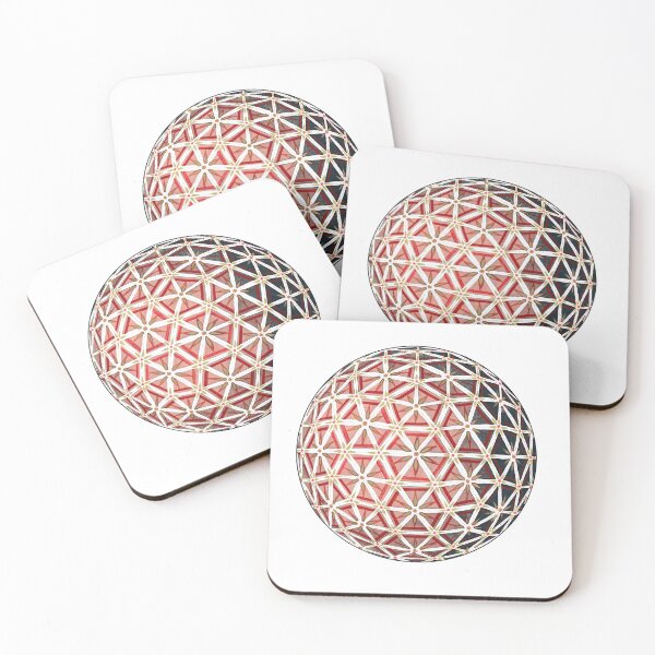 Item preview, Geometric Mandala Sphere – Red & Gold Energy Flow designed and sold by Portal Mandalas.