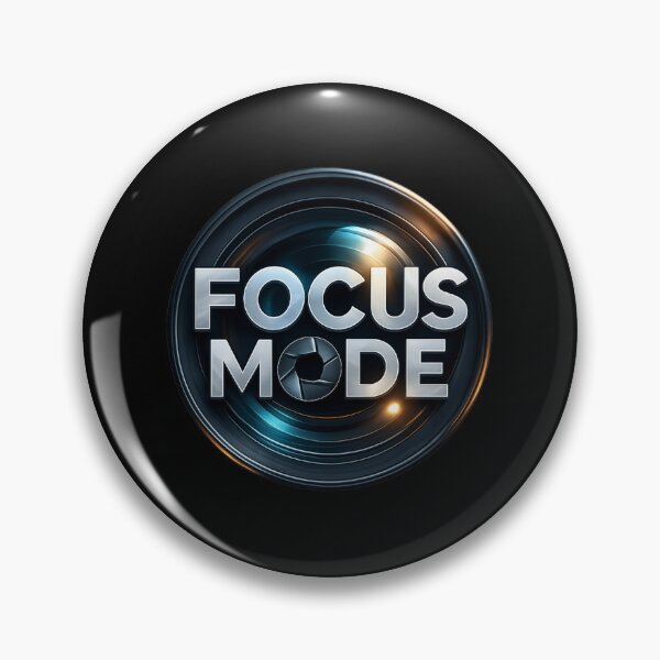 Item preview, Focus Mode - Cinematic Camera Lens Typography designed and sold by MKreative Studio.