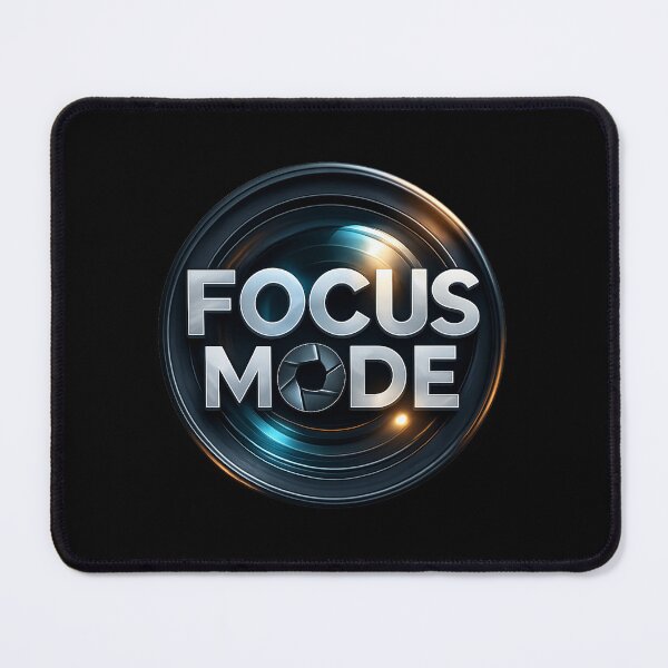 Item preview, Focus Mode - Cinematic Camera Lens Typography designed and sold by MKreative Studio.