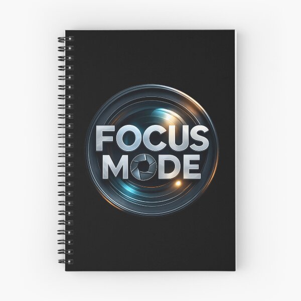 Item preview, Focus Mode - Cinematic Camera Lens Typography designed and sold by MKreative Studio.