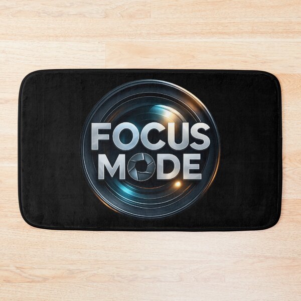 Item preview, Focus Mode - Cinematic Camera Lens Typography designed and sold by MKreative Studio.