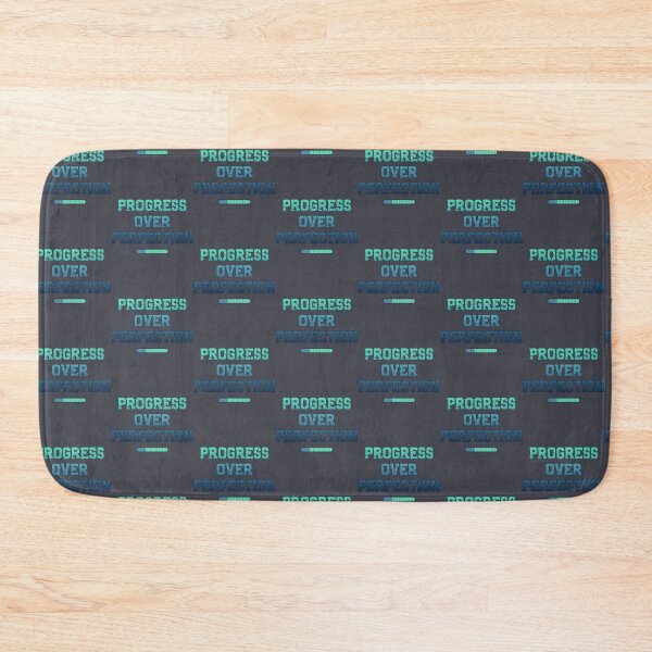 Item preview, Progress Over Perfection – Motivational Quote designed and sold by Design-Horizons.