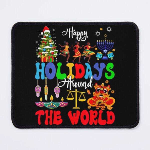 Item preview, Happy Holidays Around The World Diverse Cultures Global Celebration designed and sold by HenikaPonko.