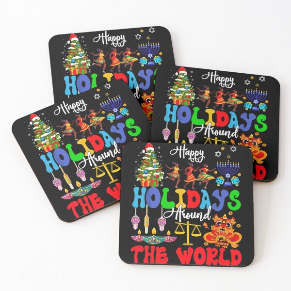 Item preview, Happy Holidays Around The World Diverse Cultures Global Celebration designed and sold by HenikaPonko.