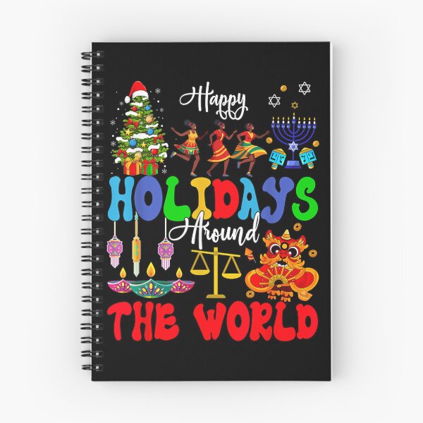 Item preview, Happy Holidays Around The World Diverse Cultures Global Celebration designed and sold by HenikaPonko.