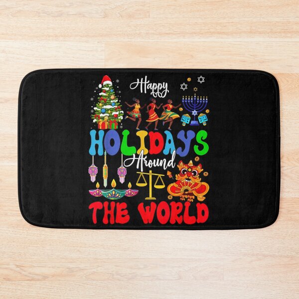 Item preview, Happy Holidays Around The World Diverse Cultures Global Celebration designed and sold by HenikaPonko.