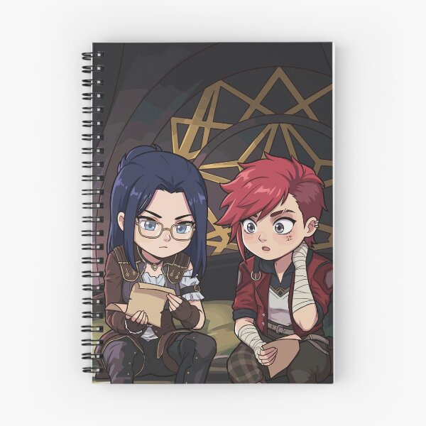 Item preview, Behind the Scenes Vi & Caitlyn Chibi Arcane designed and sold by Brudy-R.