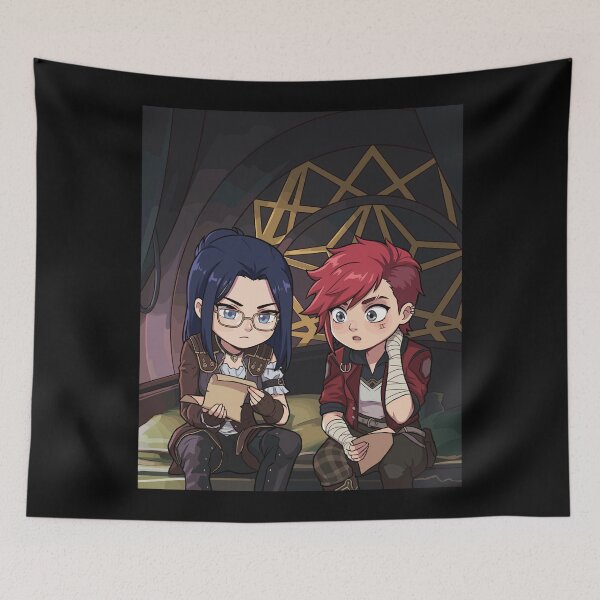 Item preview, Behind the Scenes Vi & Caitlyn Chibi Arcane designed and sold by Brudy-R.
