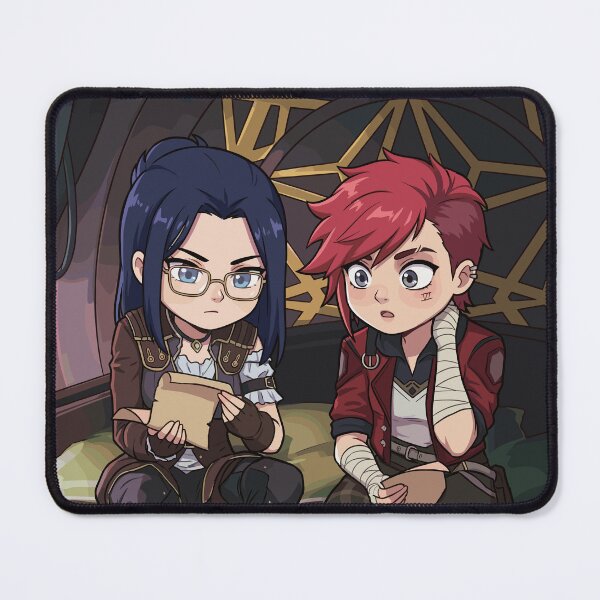 Item preview, Behind the Scenes Vi & Caitlyn Chibi Arcane designed and sold by Brudy-R.