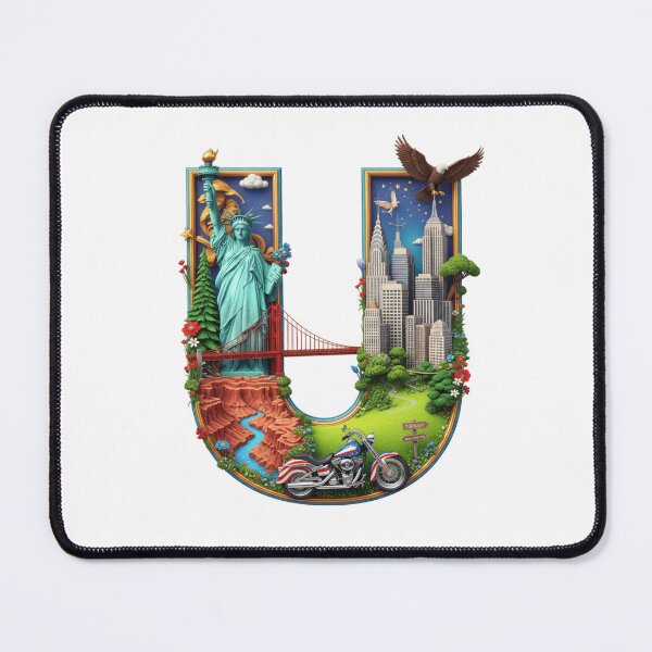 Item preview, The Alphabet of the USA - U designed and sold by Kaleddis.