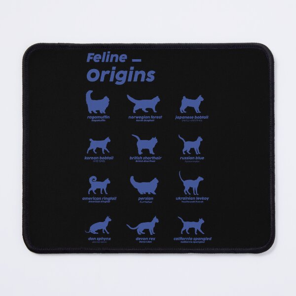 Item preview, Feline Origins - International Cat Breeds Chart designed and sold by Unbeat.