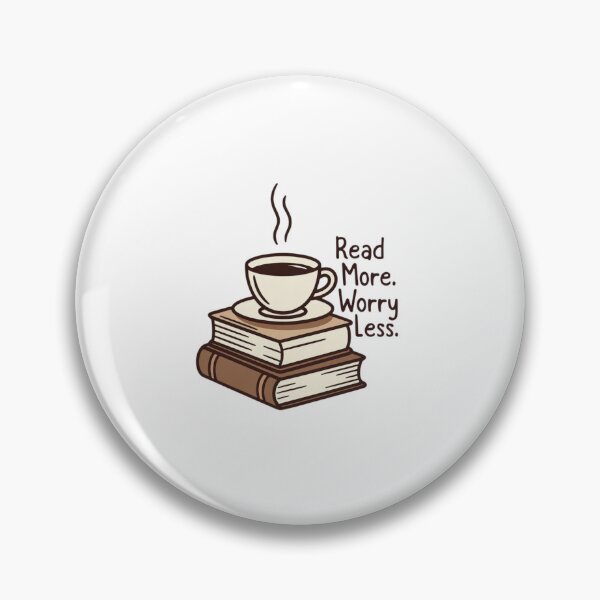 Item preview, Read More. Worry Less. — Book & Coffee Cozy Tee designed and sold by EcoArtTees.