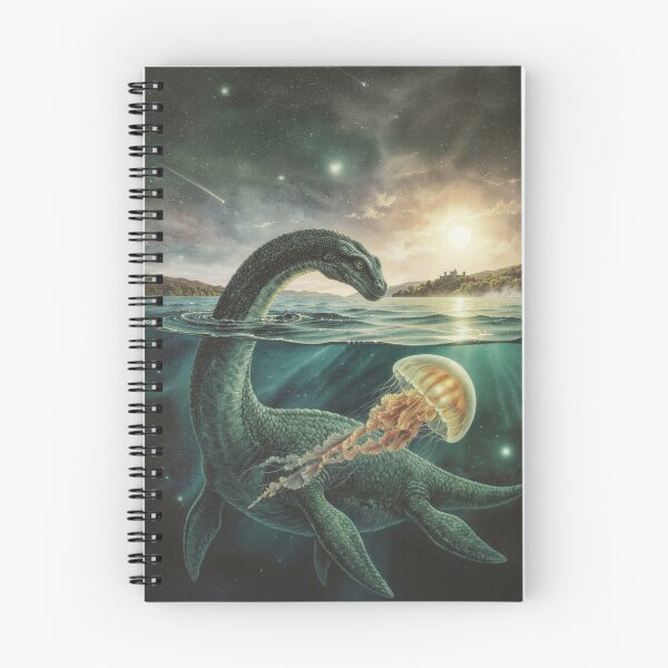 Item preview, Niseag: Loch Ness Monster & Star Jelly Folklore (Bio-Magic Edition) designed and sold by Englandbear.