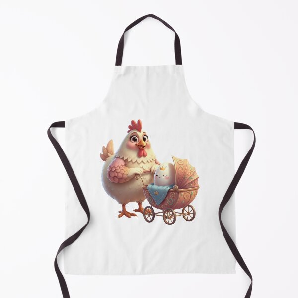 Item preview, Funny Chicken Mom With Royal Egg Baby Stroller designed and sold by vk09.