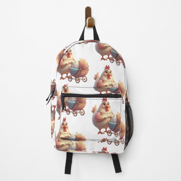 Item preview, Funny Chicken Mom With Royal Egg Baby Stroller designed and sold by vk09.