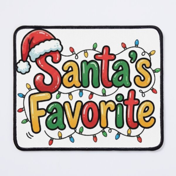 Item preview, Santa’s Favorite – Fun Festive designed and sold by YourDesignVibes.