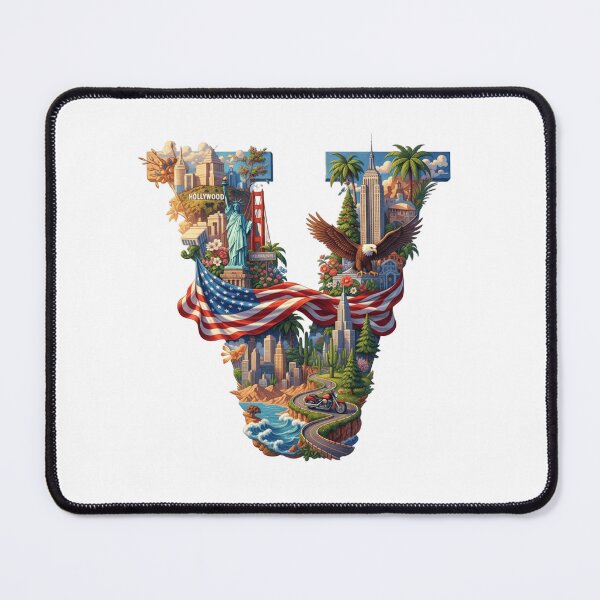 Item preview, The Alphabet of the USA - V designed and sold by Kaleddis.
