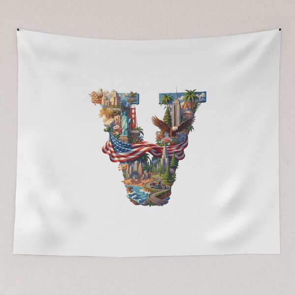 Item preview, The Alphabet of the USA - V designed and sold by Kaleddis.