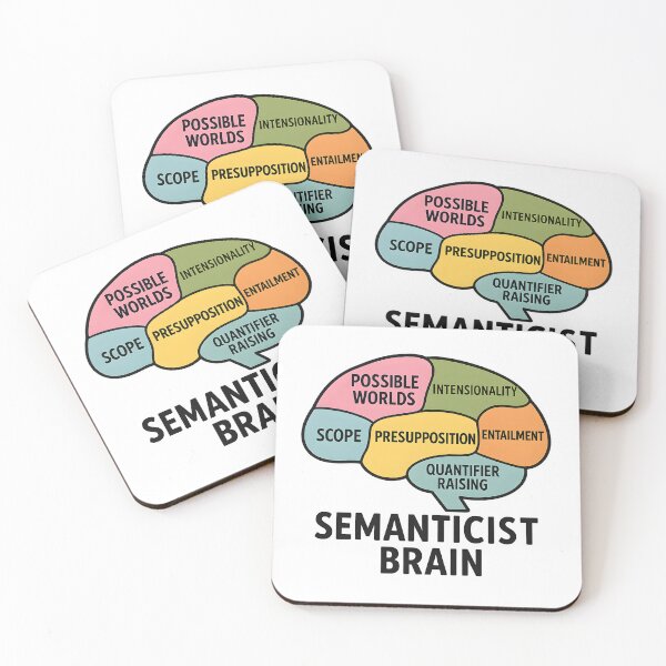 Item preview, Semanticist Brain – Funny Formal Semantics & Linguistics Humor Gift designed and sold by Nerd Romance Café.