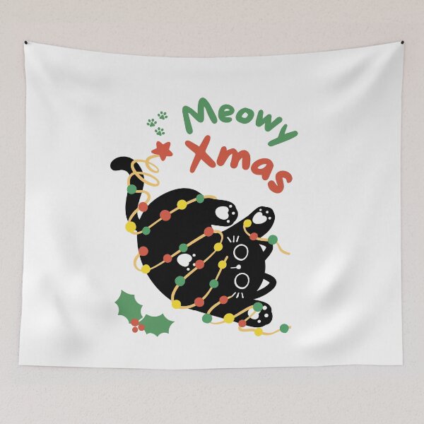 Item preview, Meowy Christmas designed and sold by Artify Shirts.