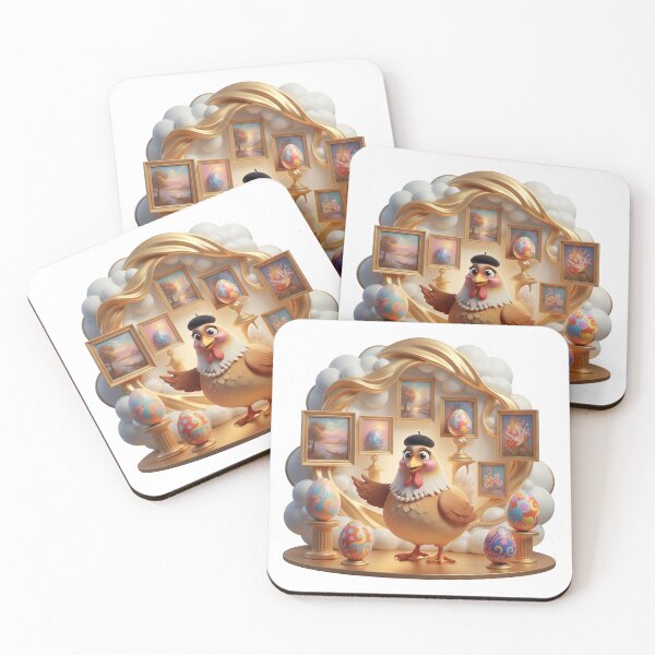 Item preview, Funny Chicken Art Curator Museum Gallery Guide designed and sold by vk09.