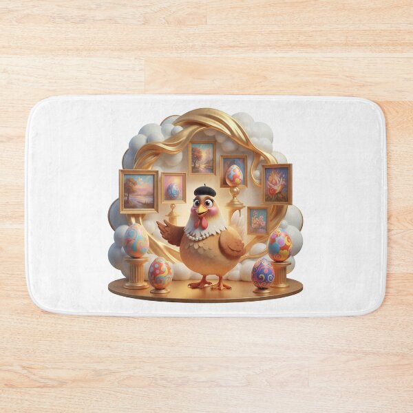 Item preview, Funny Chicken Art Curator Museum Gallery Guide designed and sold by vk09.