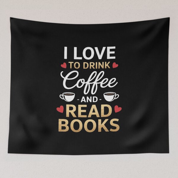 Item preview, Reading Coffee Lover I Love To Drink Coffee And Read Books  designed and sold by PowAcademy.