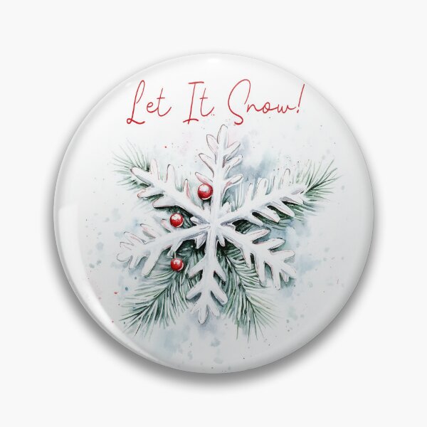 Item preview, Snowflake Christmas Art designed and sold by GlowValeStudio.