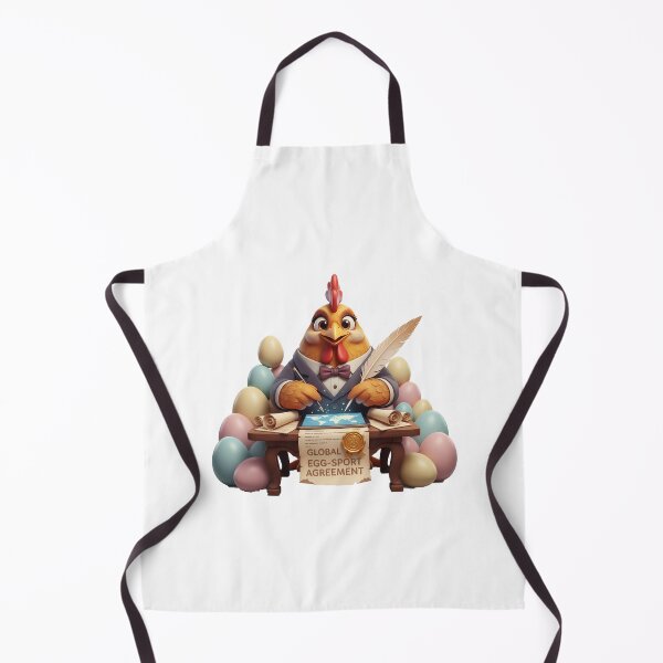 Item preview, Funny Chicken CEO Signing Global Egg Sport Agreement designed and sold by vk09.